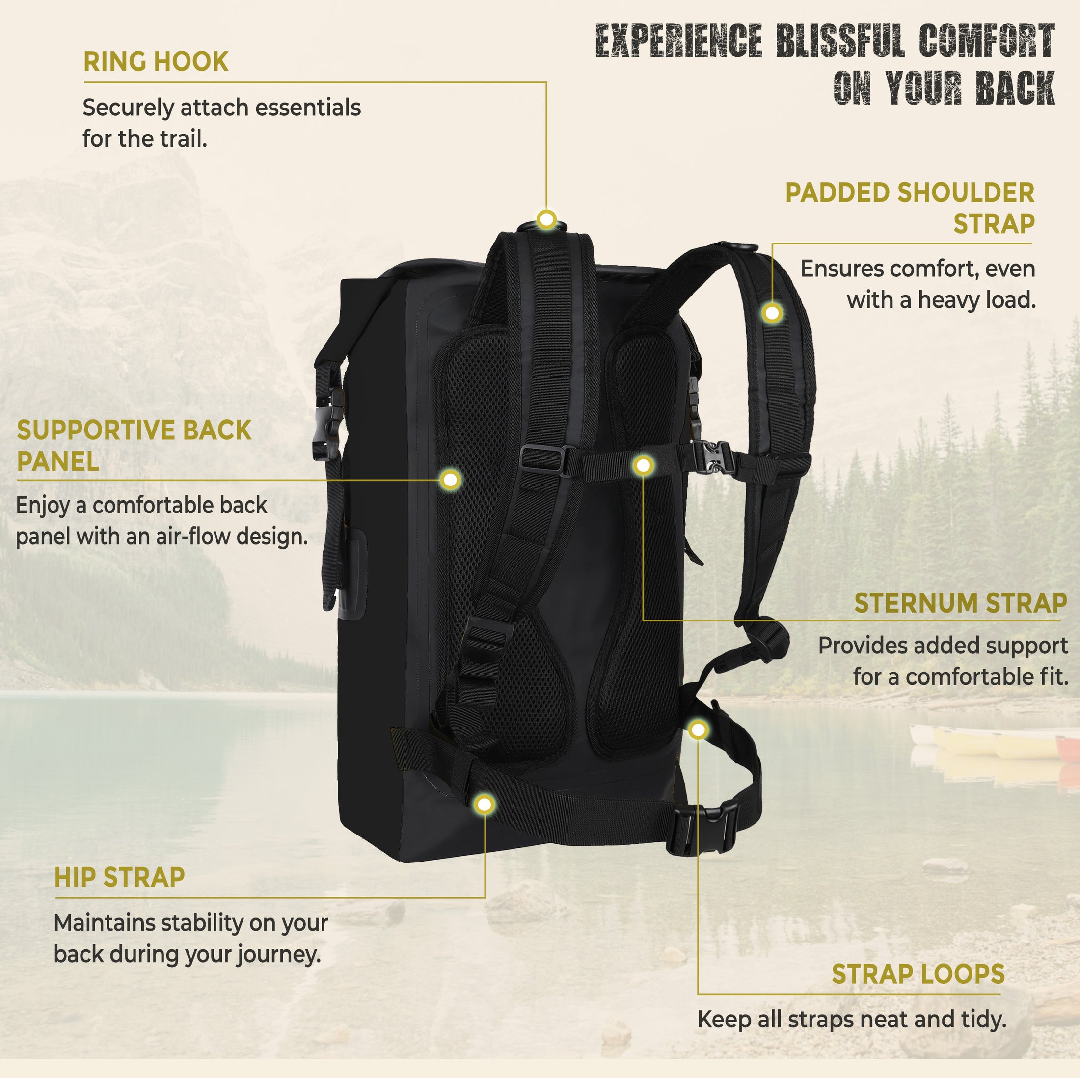 Water Sand Snow and Dirt Proof Backpack (Copy) (Copy) (Copy)